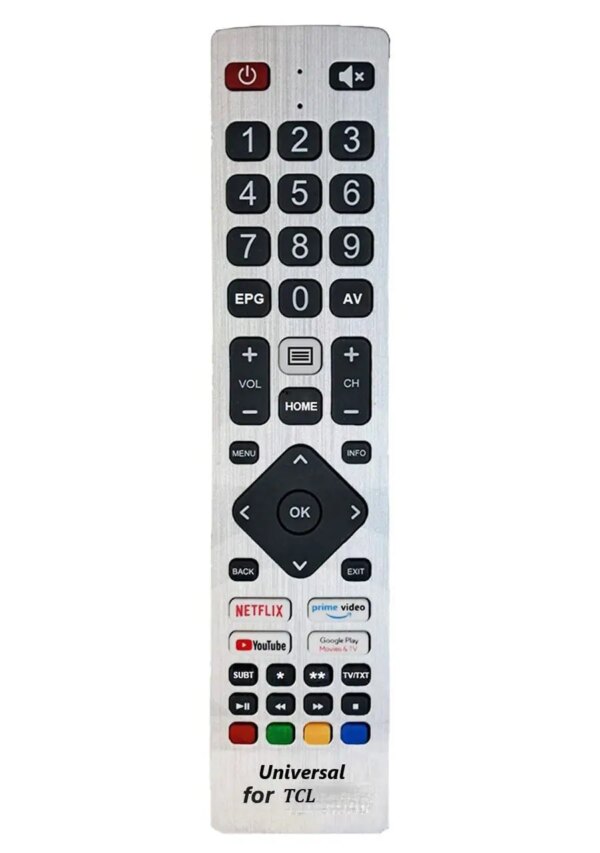 Telecomanda universala compatibila TV TCL IR (infrarosu) 45 Keys-Universal for TCL (325) Telecomanda universala compatibila TV TCL IR (infrarosu) 45 Keys-Universal for TCL (325)
